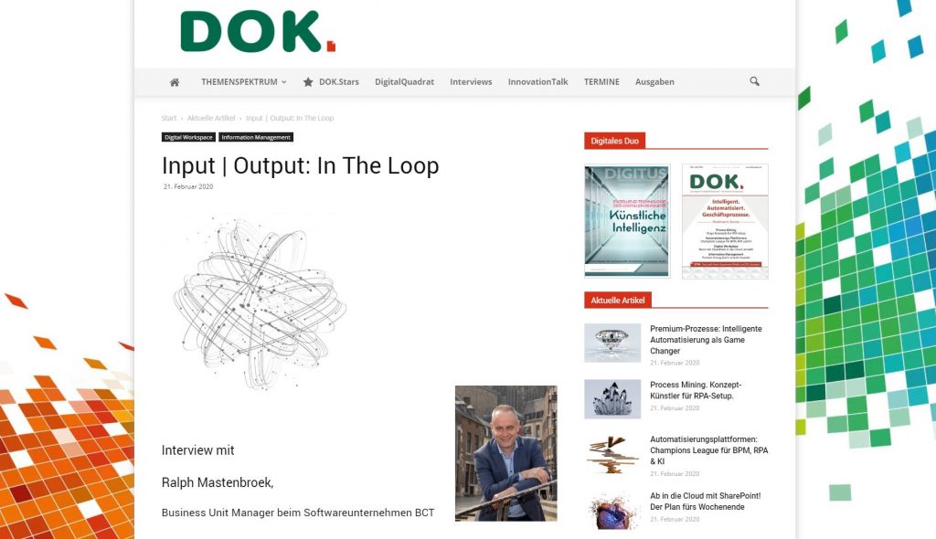 Closed Loop in der Dokumentenverarbeitung